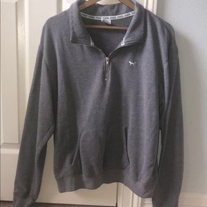 Pink by Victoria’s Secret Quarter Zip Ssweatshirt